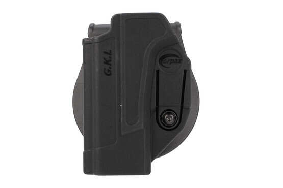 Orpaz Defense Glock Holster is designed for left hand use